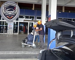 งานจองล่วงหน้าครอบครัวอบอุ่น จากต้นทาง อ.สะเดา มายังสนามบินฯหาดใหญ่ จ.สงขลา