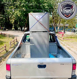 รถยนต์ขนส่งแบบท้ายโล่งจากบ้านที่หาดใหญ่ ปลายทางบ้านทุ่งลุง